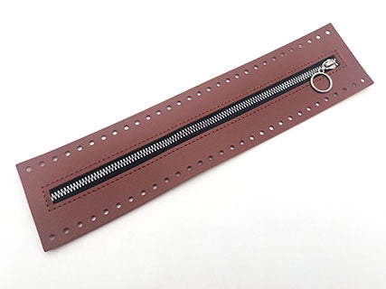 Il Filo di Arianna chiusura zip ecopelle 27cm per borse