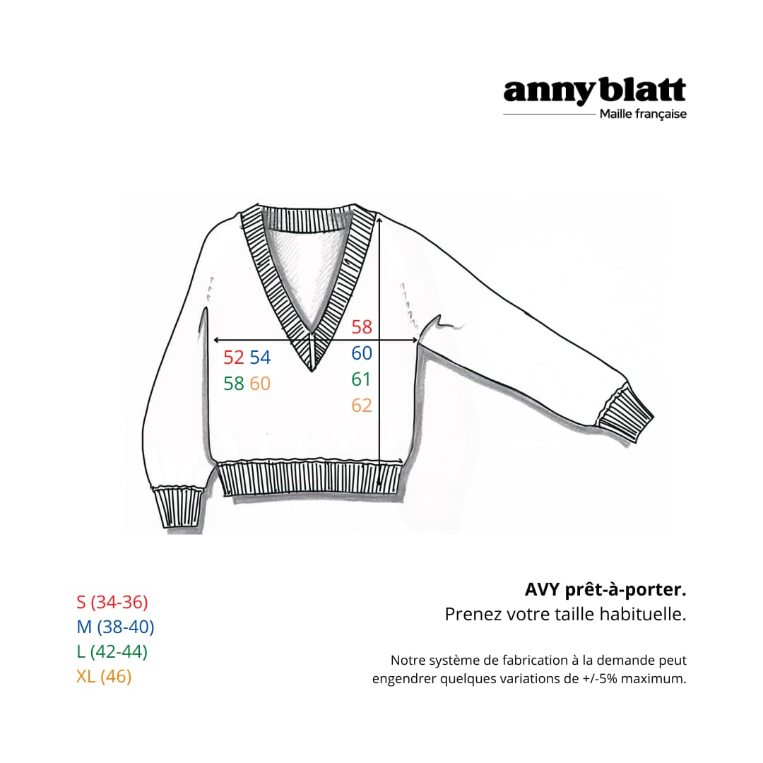 Annyblatt Avy maglione mohair scollo a V