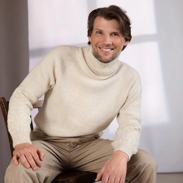 Pascuali Norbu schema lupetto uomo raglan