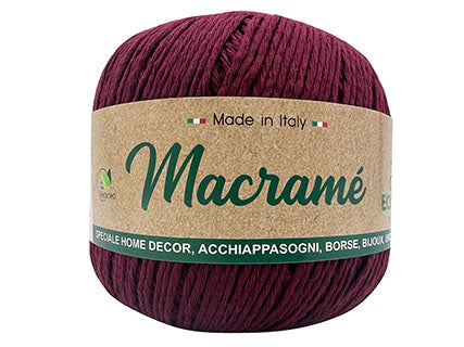 Il Filo di Arianna Macramè Barbante cordoncino naturale 2mm 150g