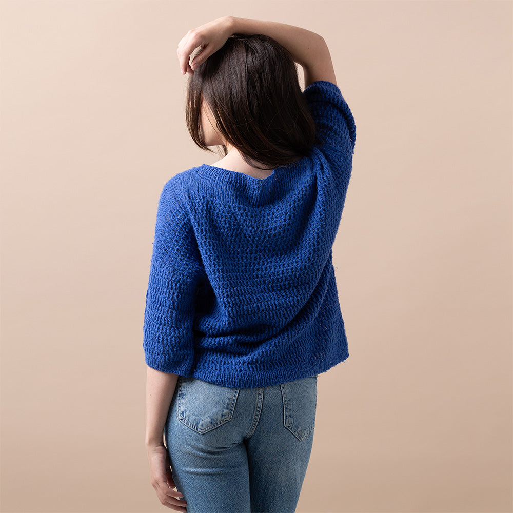 Pascuali Samia Shirt schema maglia cotone bio oversize