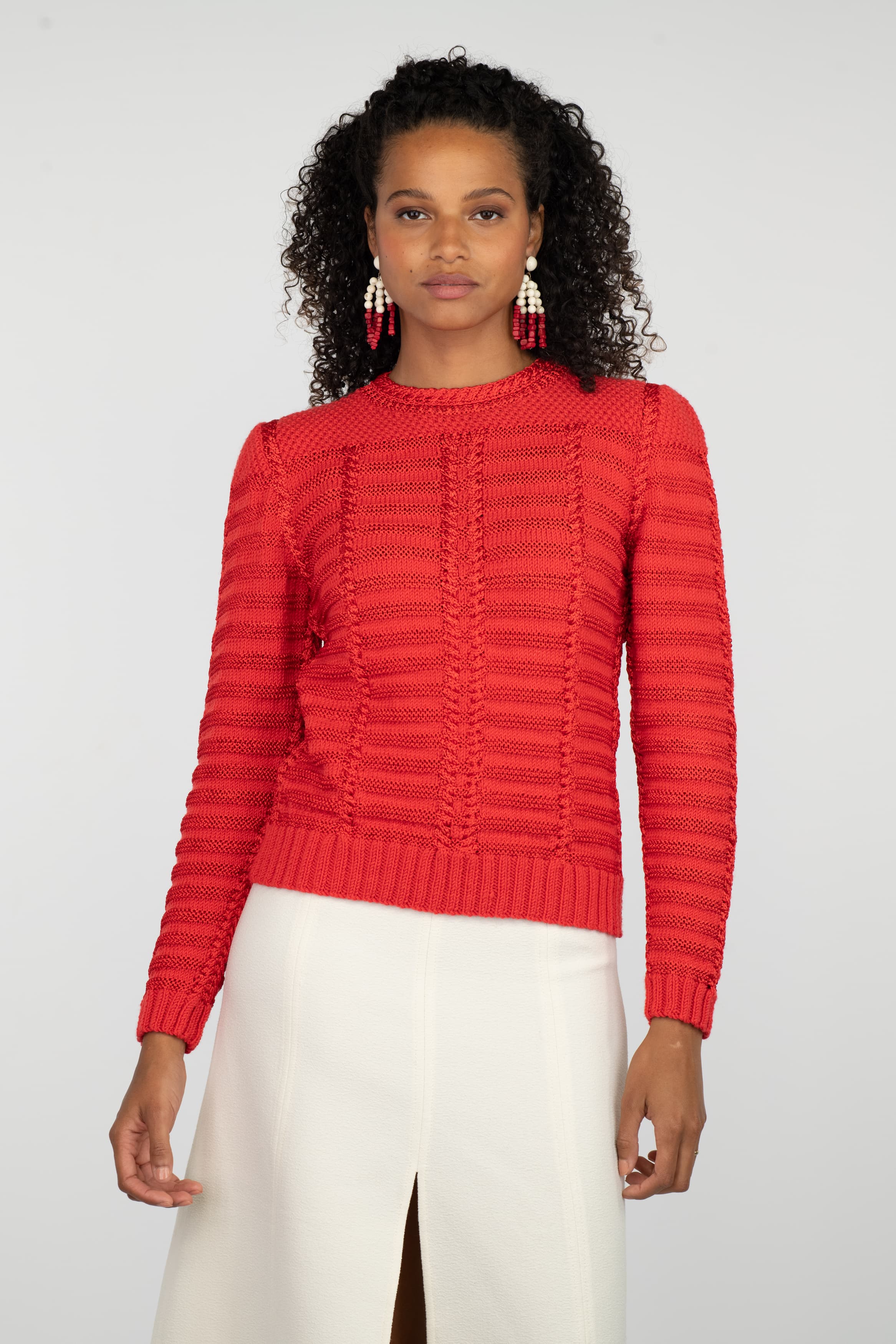 Anny Blatt Polly kit maglia pull donna in merino