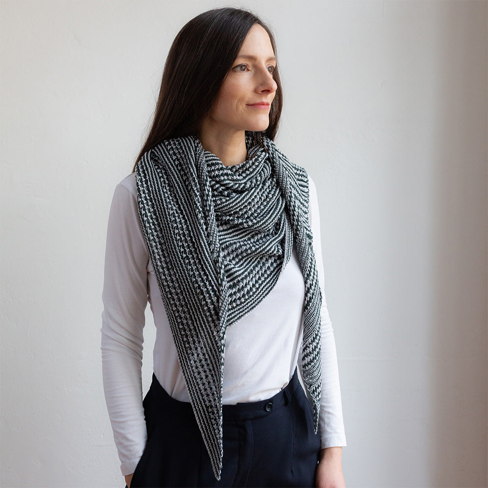 Pascuali Ocean Dive Shawl schema maglia scialle triangolo
