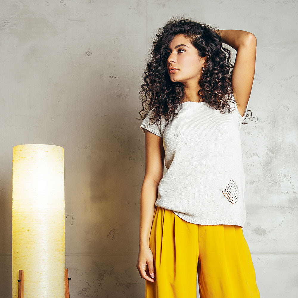 Pascuali Munja Shirt schema maglia top-down taglie 36-52