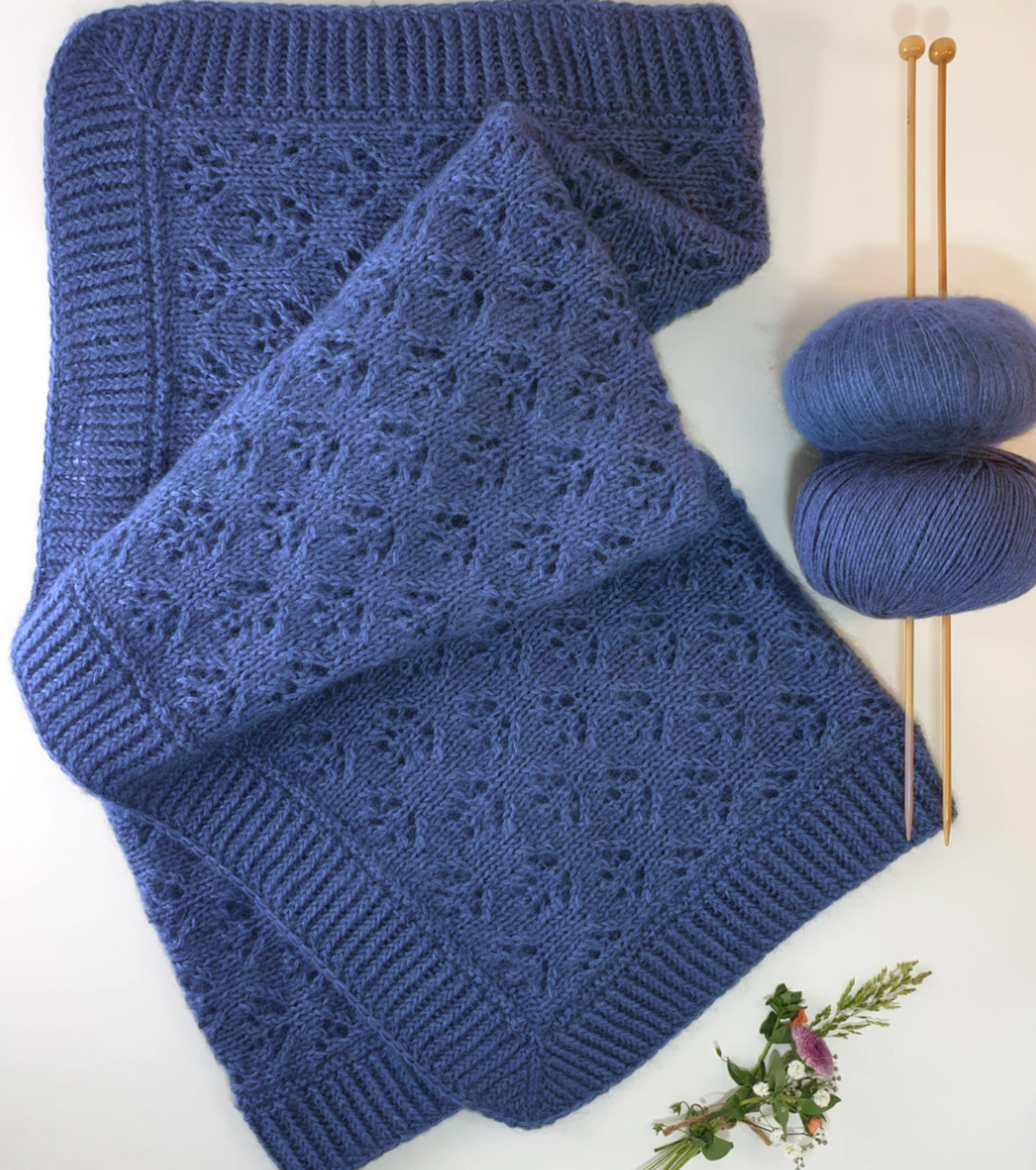 Anny Blatt Baby Cypres kit copertina merino perla taglia 1