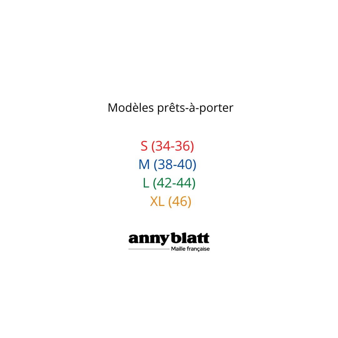 Anny Blatt Inès maglione mohair angora joie