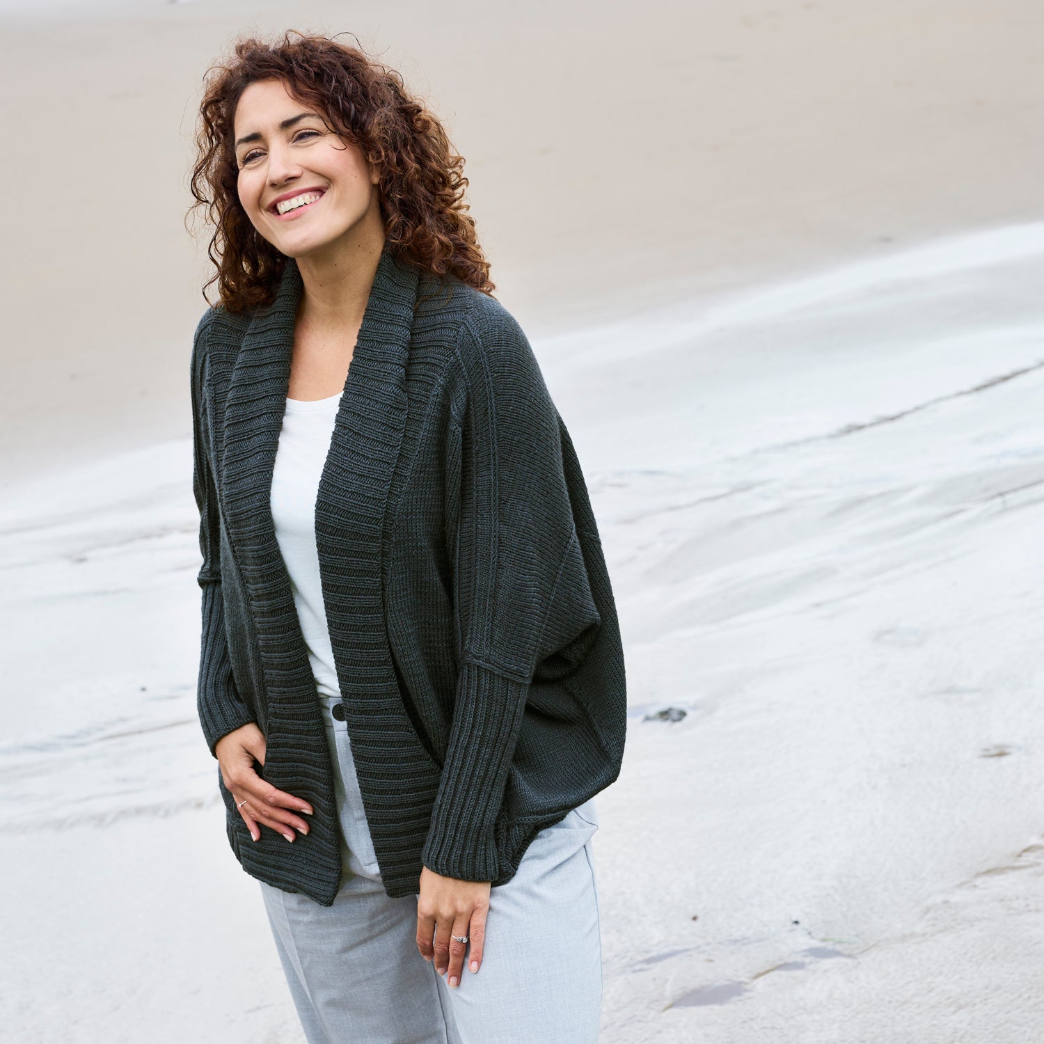Rosy Green Wool Festa schema cardigan download top down