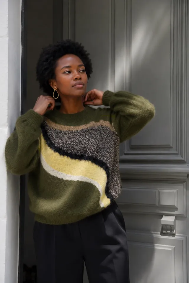 Annyblatt Charlize kit maglia pullover mohair