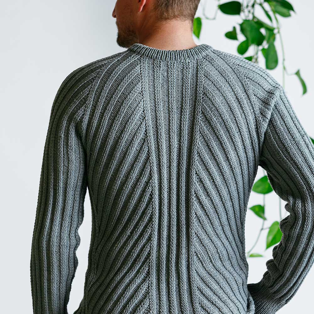 Pascuali Renzo schema maglia pullover coste cotone