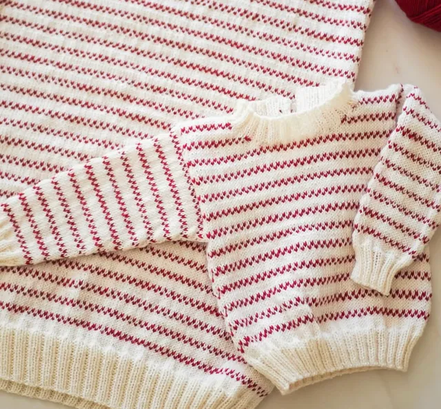 Annyblatt Frances maglione schema maglia taglia 1 naturale merino