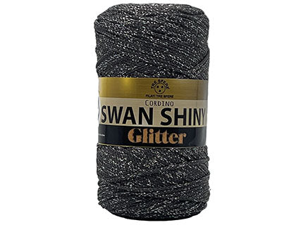 Il Filo di Arianna Swan Shiny Glitter cordino bianco 6401 250g