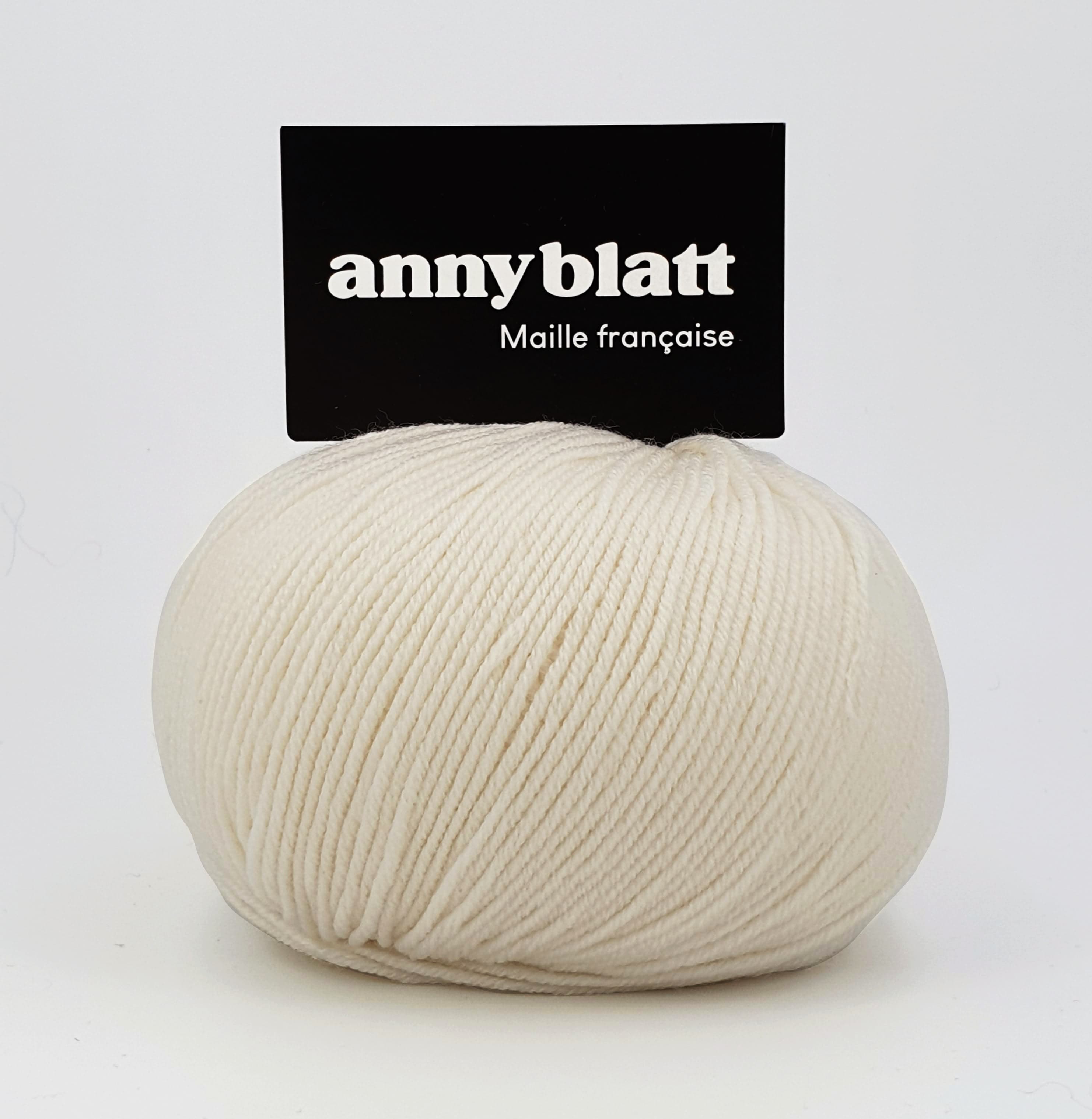 Anny Blatt Baby Blatt gomitolo merino bianco