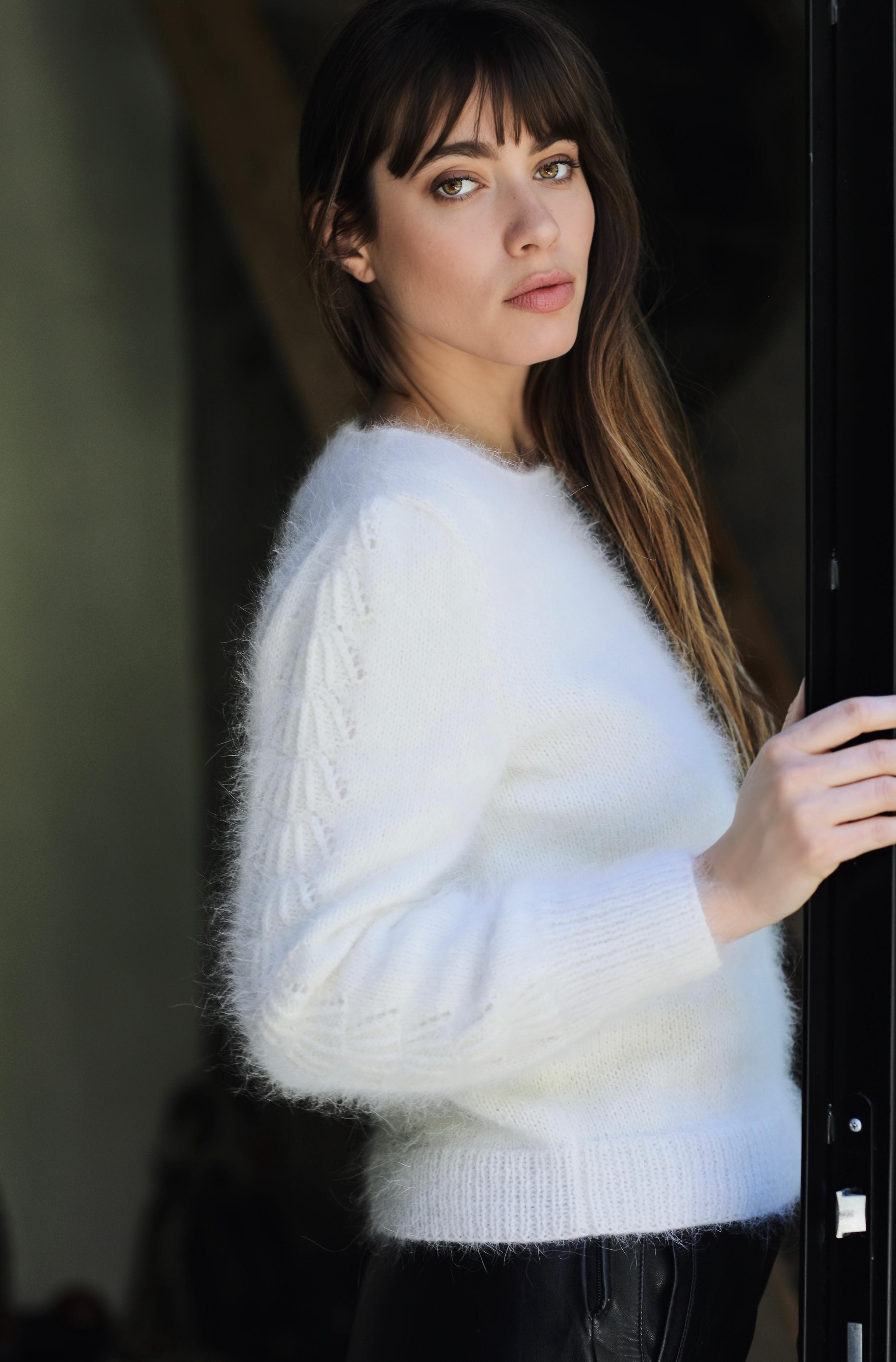 Anny Blatt Iris kit maglia angora e merino