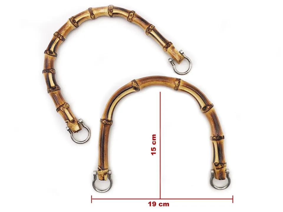 Il Filo di Arianna Bamboo manici tondi oro 17 cm