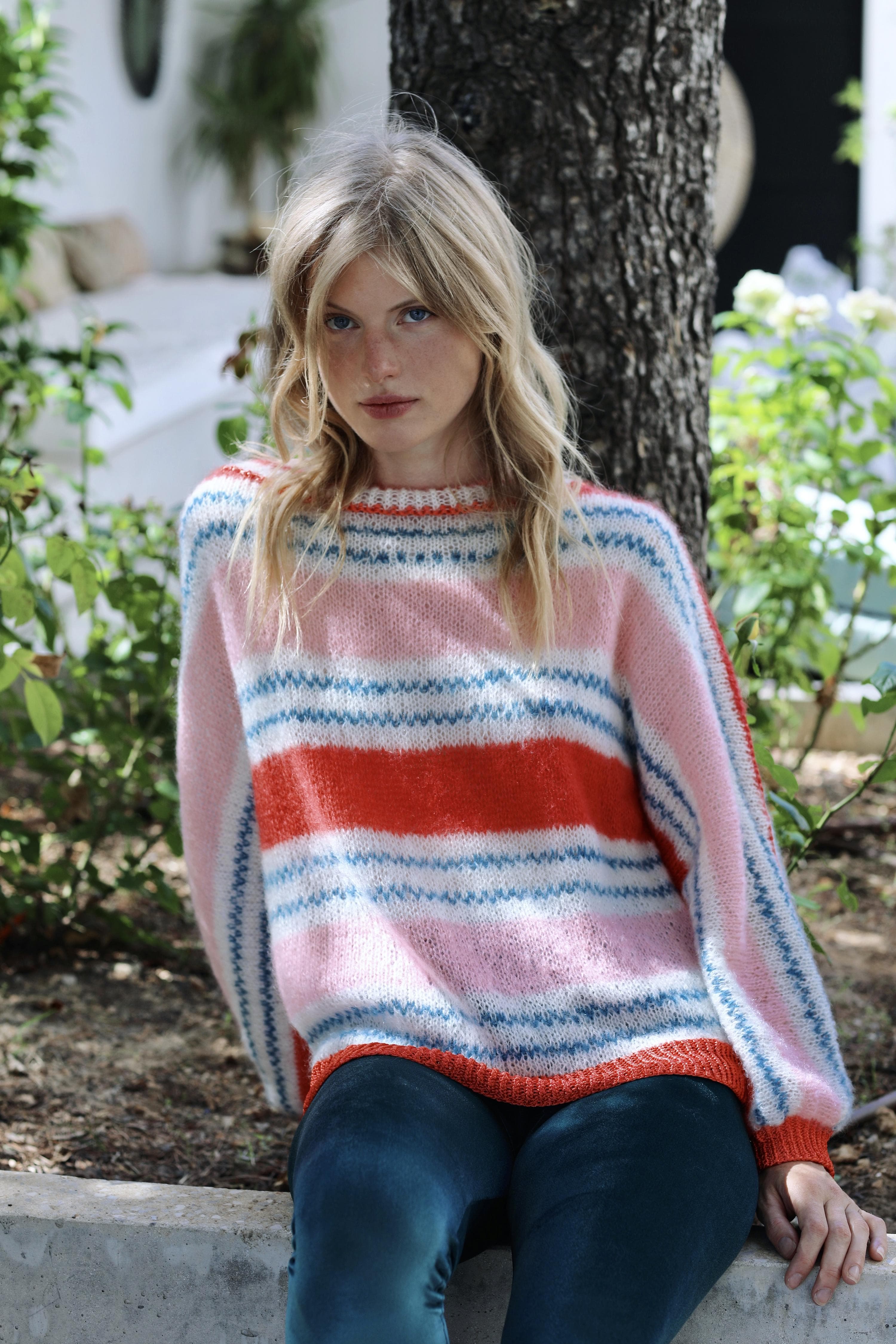 Anny Blatt Julia kit maglia mohair e seta