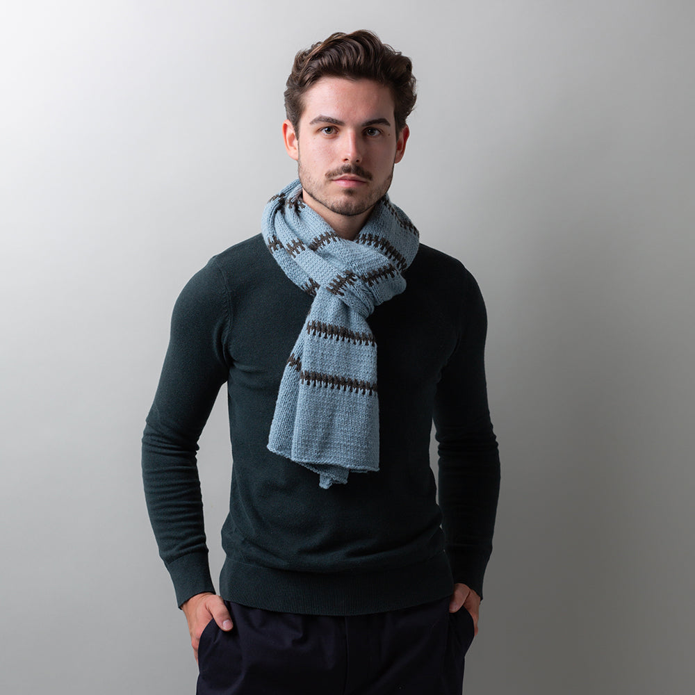 Pascuali Slip Lines Scarf schema maglia sciarpa 175 cm