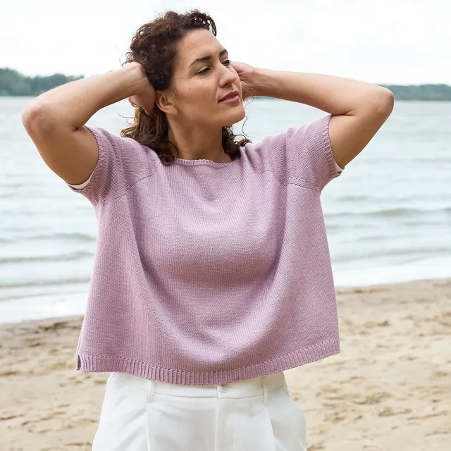 Rosy Green Mengeti schema t-shirt maglia merino PDF