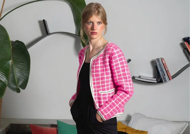 Annyblatt Salomé kit maglia giacca merino