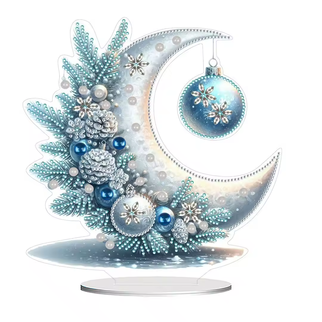 Il Filo di Arianna Diamond Painting plexiglass decorazione Natale