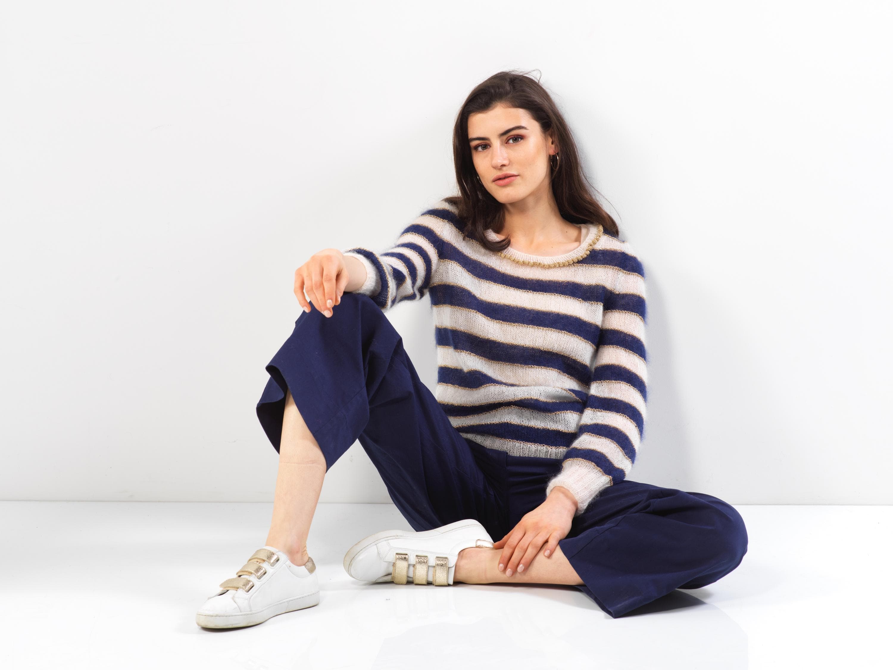 Annyblatt Lisa kit maglia estivo taglia S naturale marine