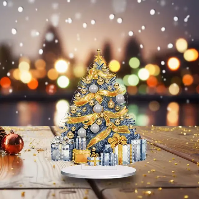 Il Filo di Arianna Diamond Painting plexiglass Natale ghirlande