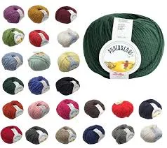 Il Filo di Arianna Puntarenas filato lana 100 g verde 57 misto lana