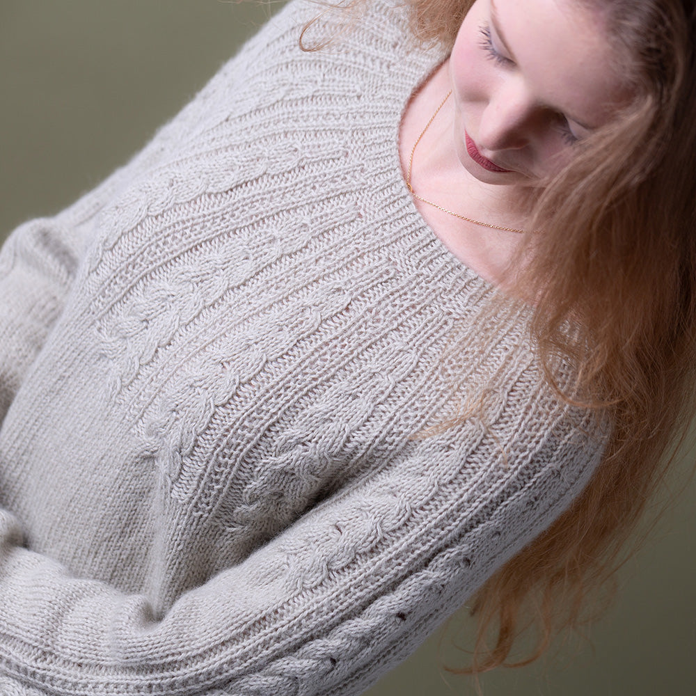 Pascuali Winter Sunbeams Schema Maglia Maglione Top Down