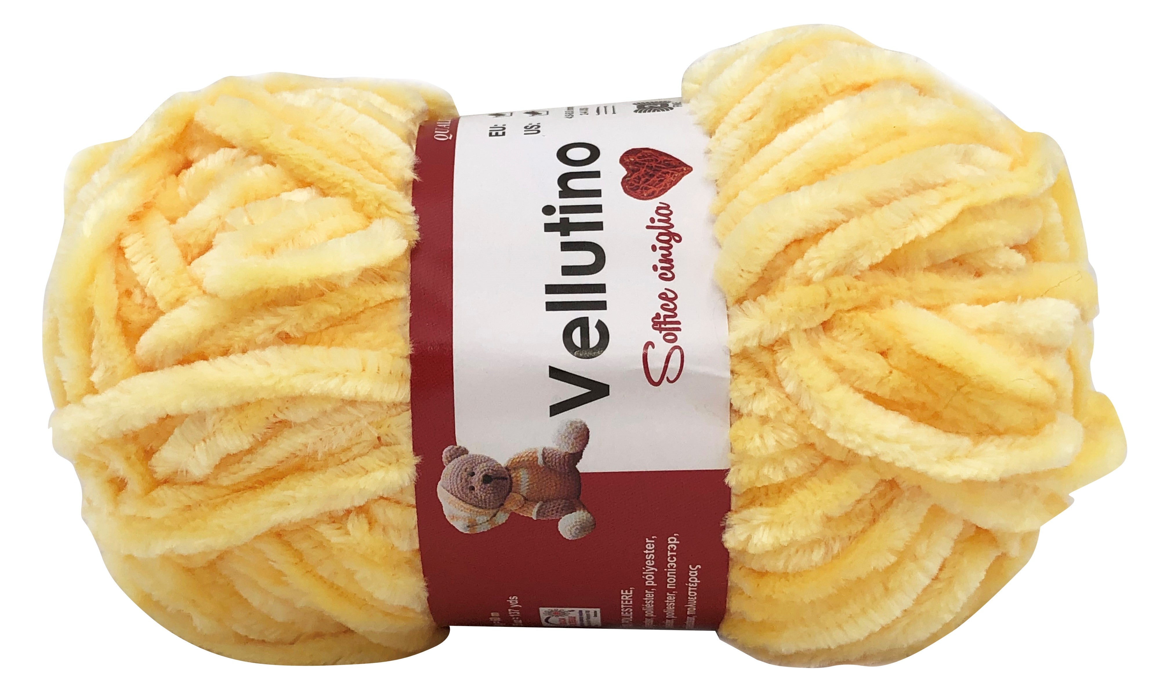 Il Filo di Arianna Vellutino filato ciniglia 50g amigurumi