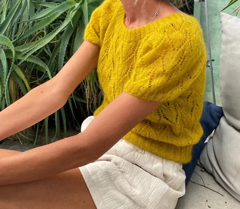 Annyblatt Mya kit maglia top mohair