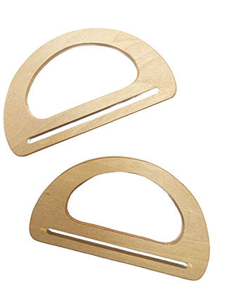 Il Filo di Arianna 954.201.01 manici legno borse marrone 10x17