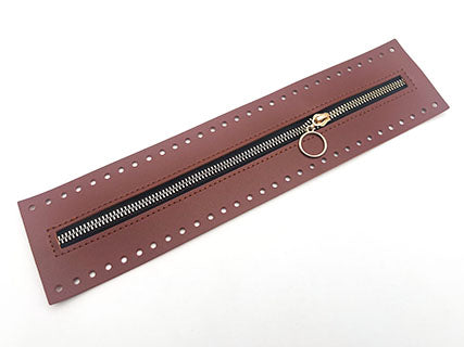 Il Filo di Arianna chiusura zip ecopelle 27cm per borse