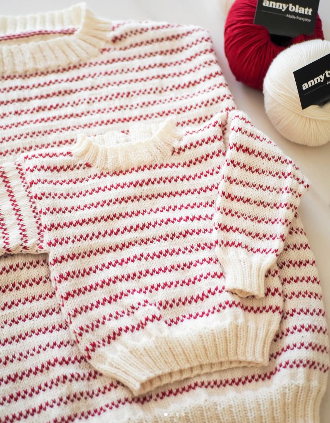 Annyblatt Frances maglione schema maglia taglia 1 naturale merino