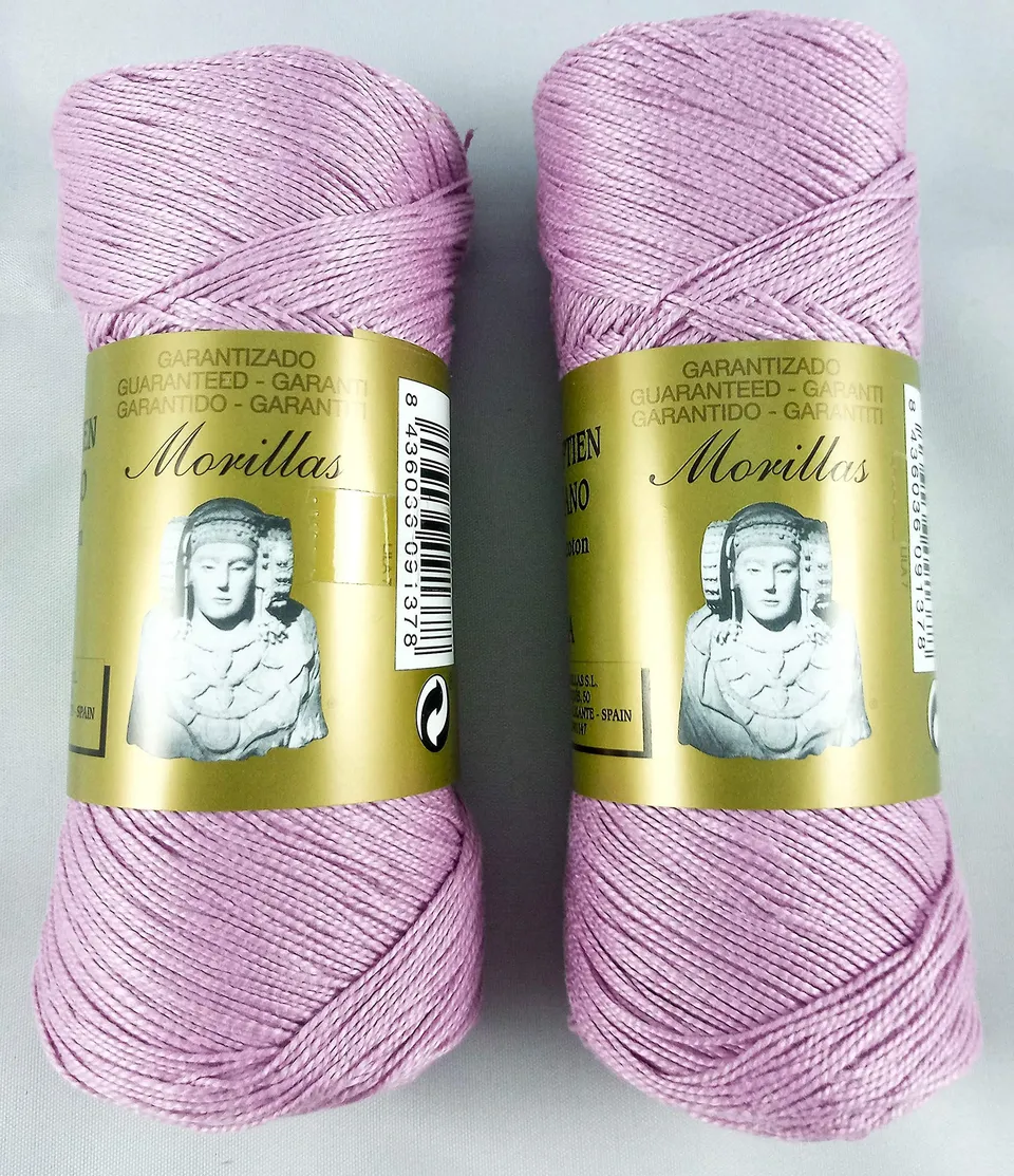 Morillas Zepelines Ne 12/2 filo cotone 2x75 g lilla 7 mercerizzato