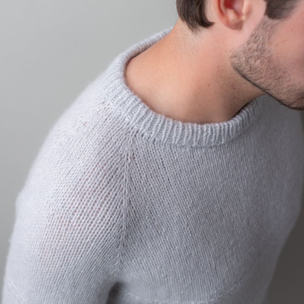 Pascuali Air Stitch Sweater Schema Maglia Raglan Top Down