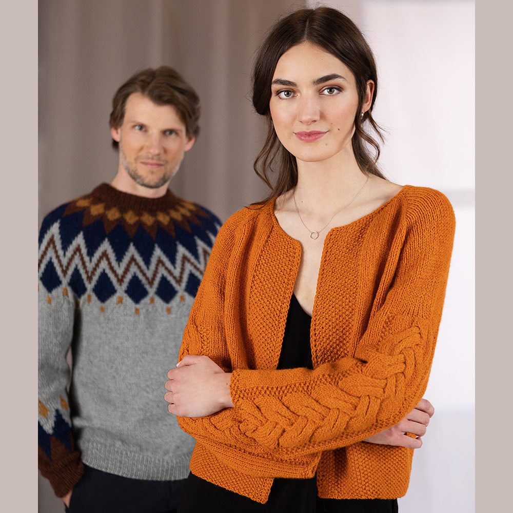 Pascuali Tenpa Cardigan schema maglia cropped