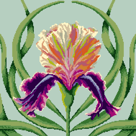 Appleton Iris-istible kit arazzo iris