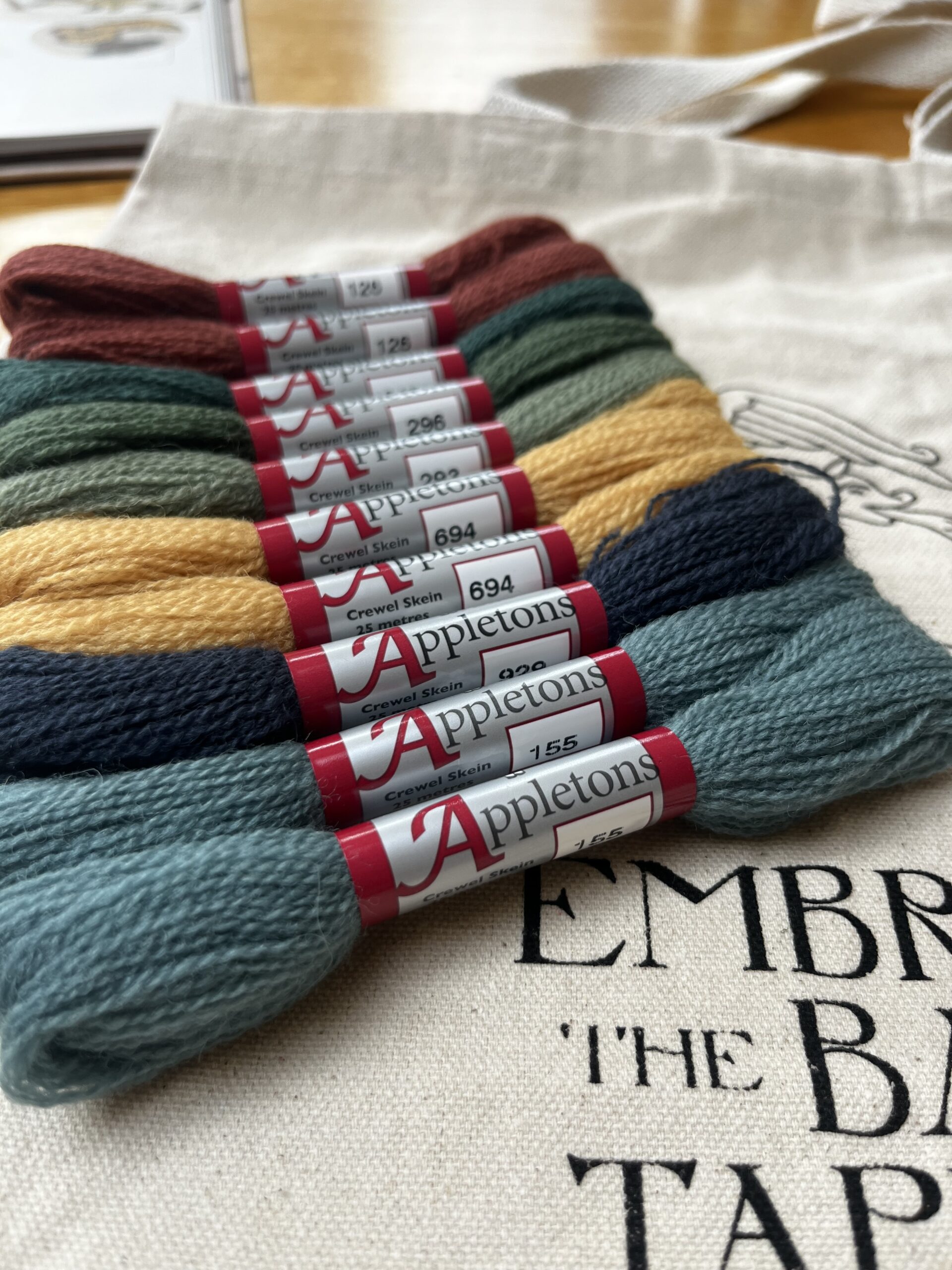 Appleton Bayeux 4 Ply Range set filati assortiti