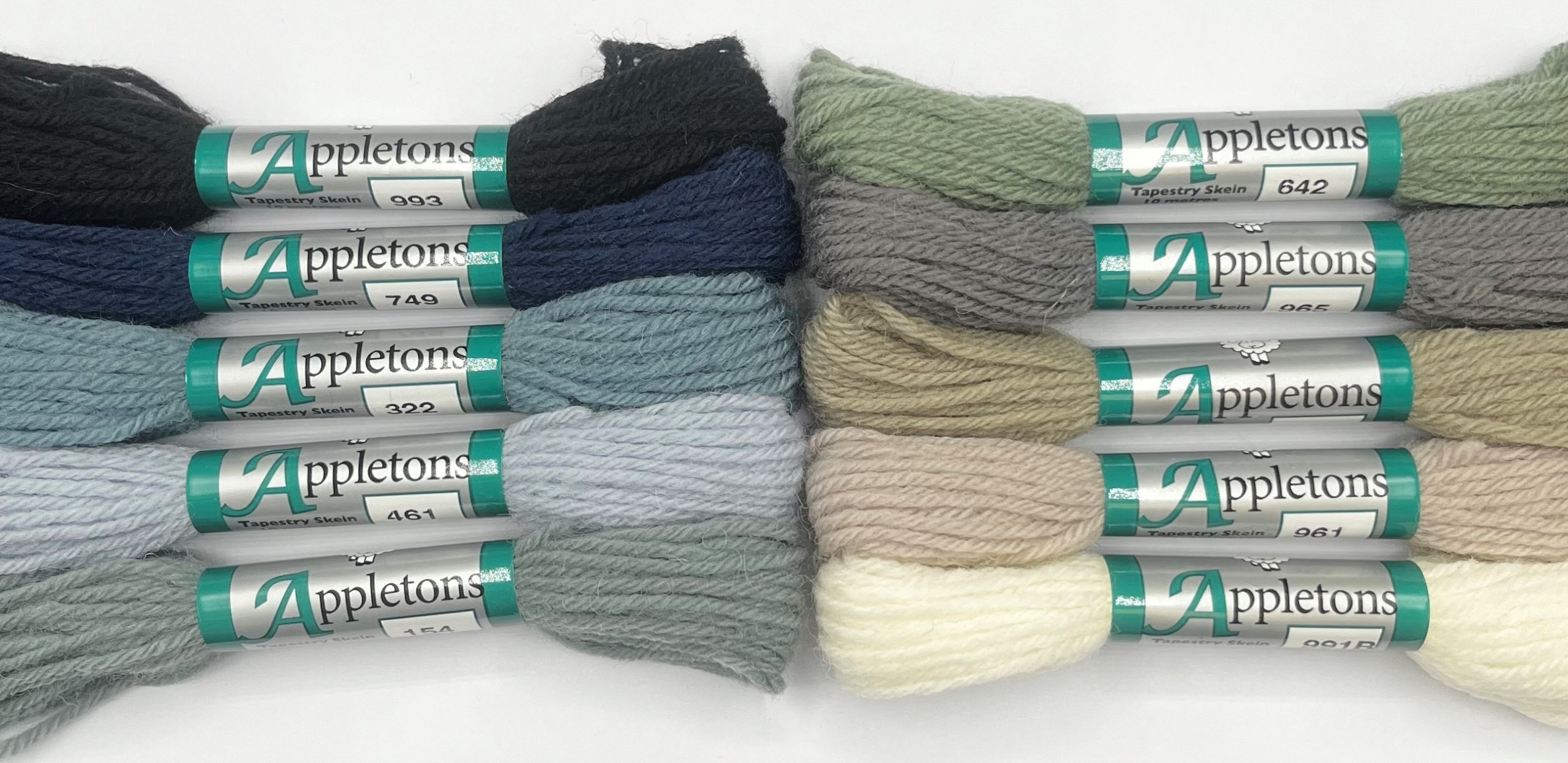 Appleton Winter 4 Ply lana arazzo collezione colori