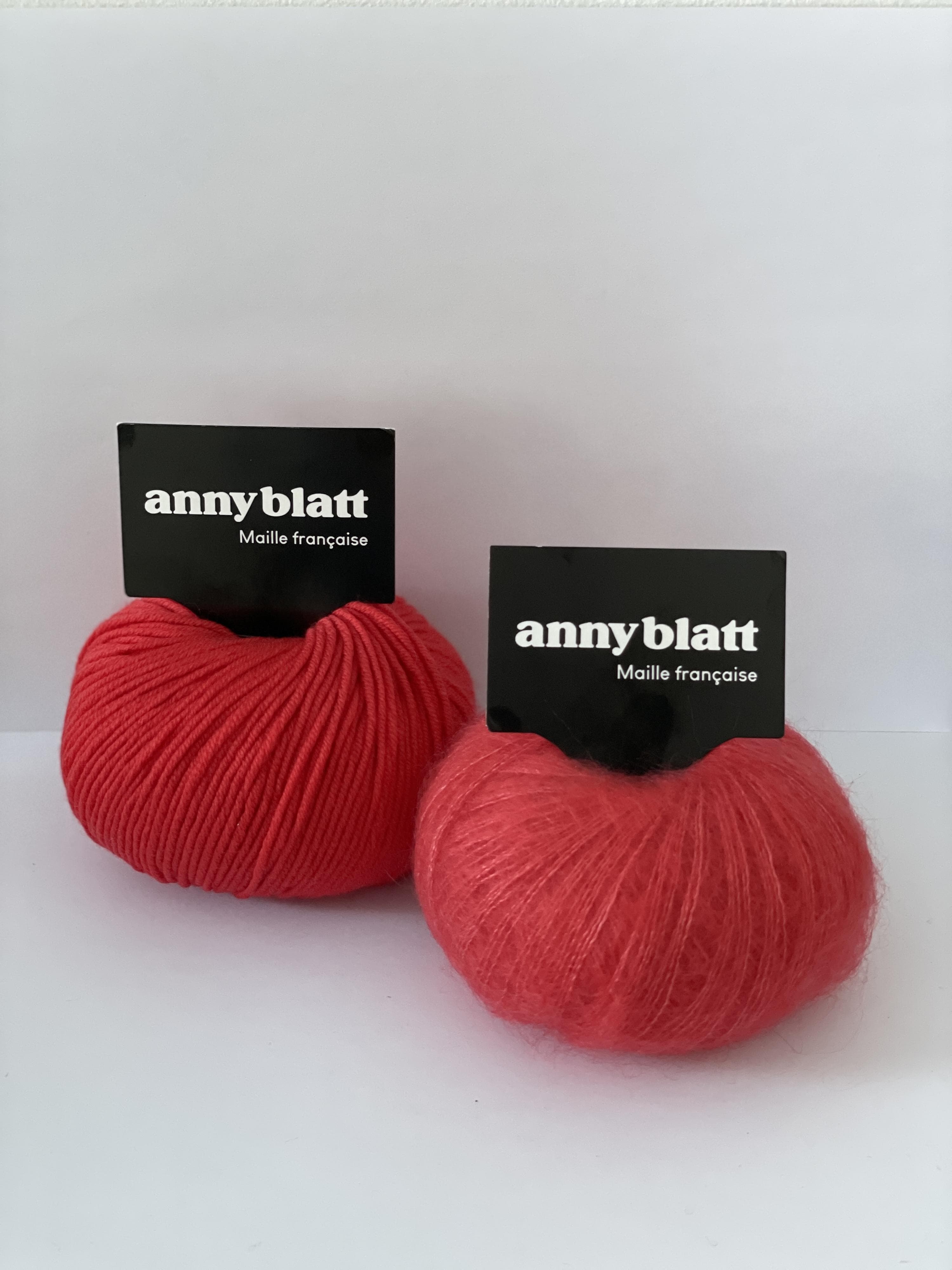 Annyblatt Pin cappottino neonato modello maglia merinos