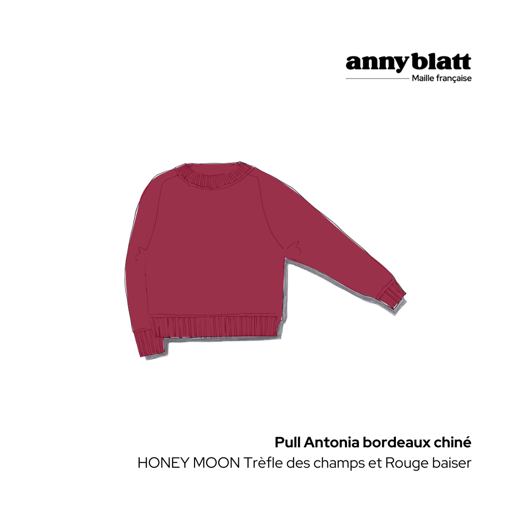 Annyblatt Antonia kit maglia pullover mohair chiné