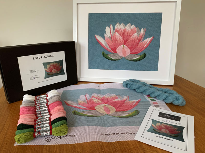 Appleton The Lotus Flower kit arazzo floreale