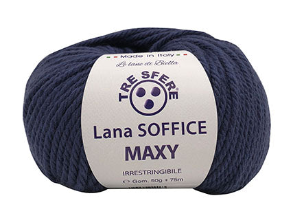 Il Filo di Arianna Soffice Maxy lana Celeste 19 50g