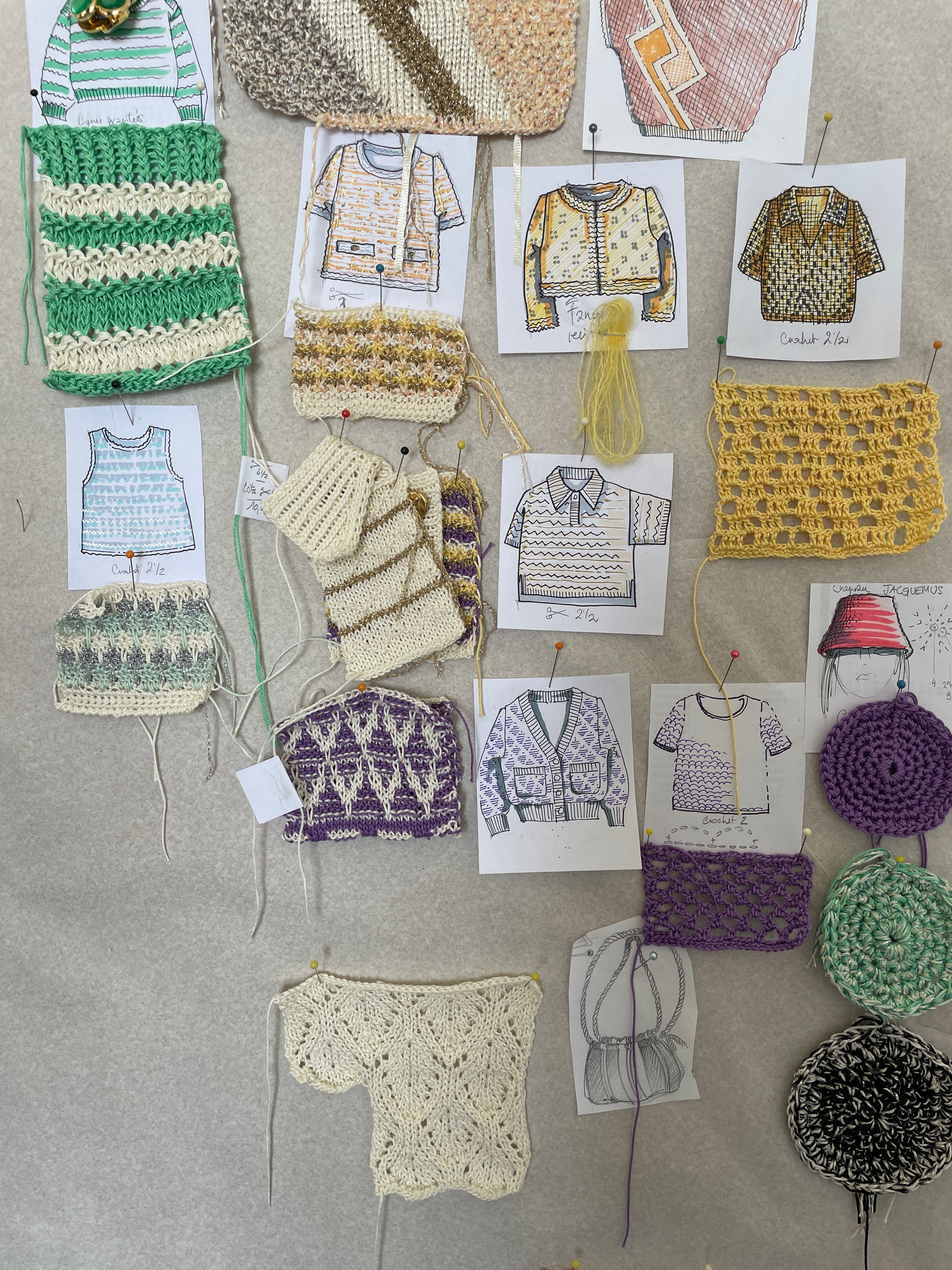Annyblatt Whitney kit top uncinetto giada cotone