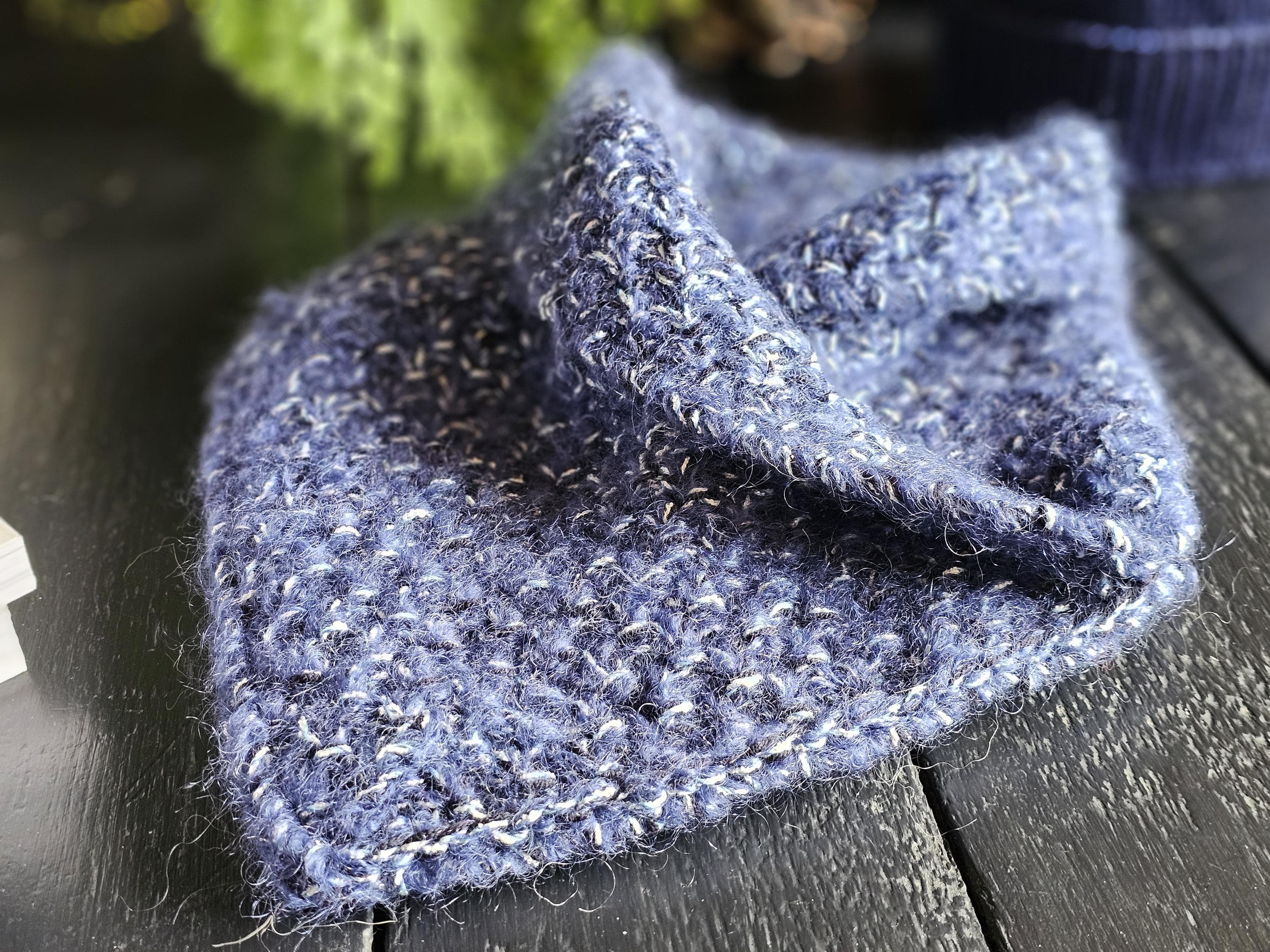 Anny Blatt Missouri scaldacollo kit maglia mohair