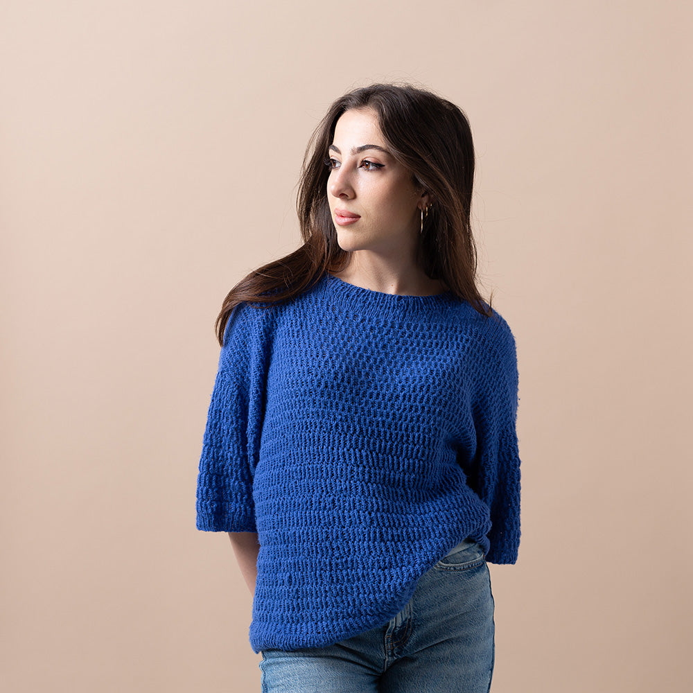 Pascuali Samia Shirt schema maglia cotone bio oversize