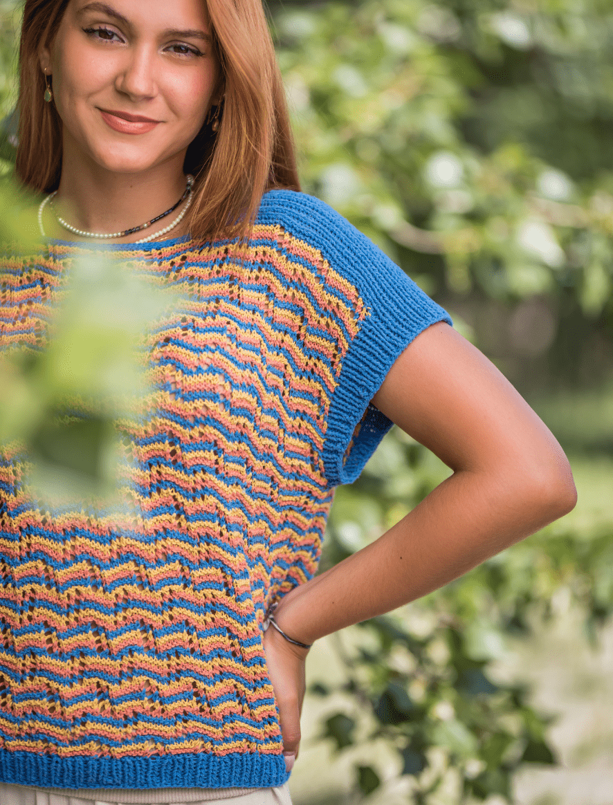 Rosarios4 368 Maré schema maglia donna