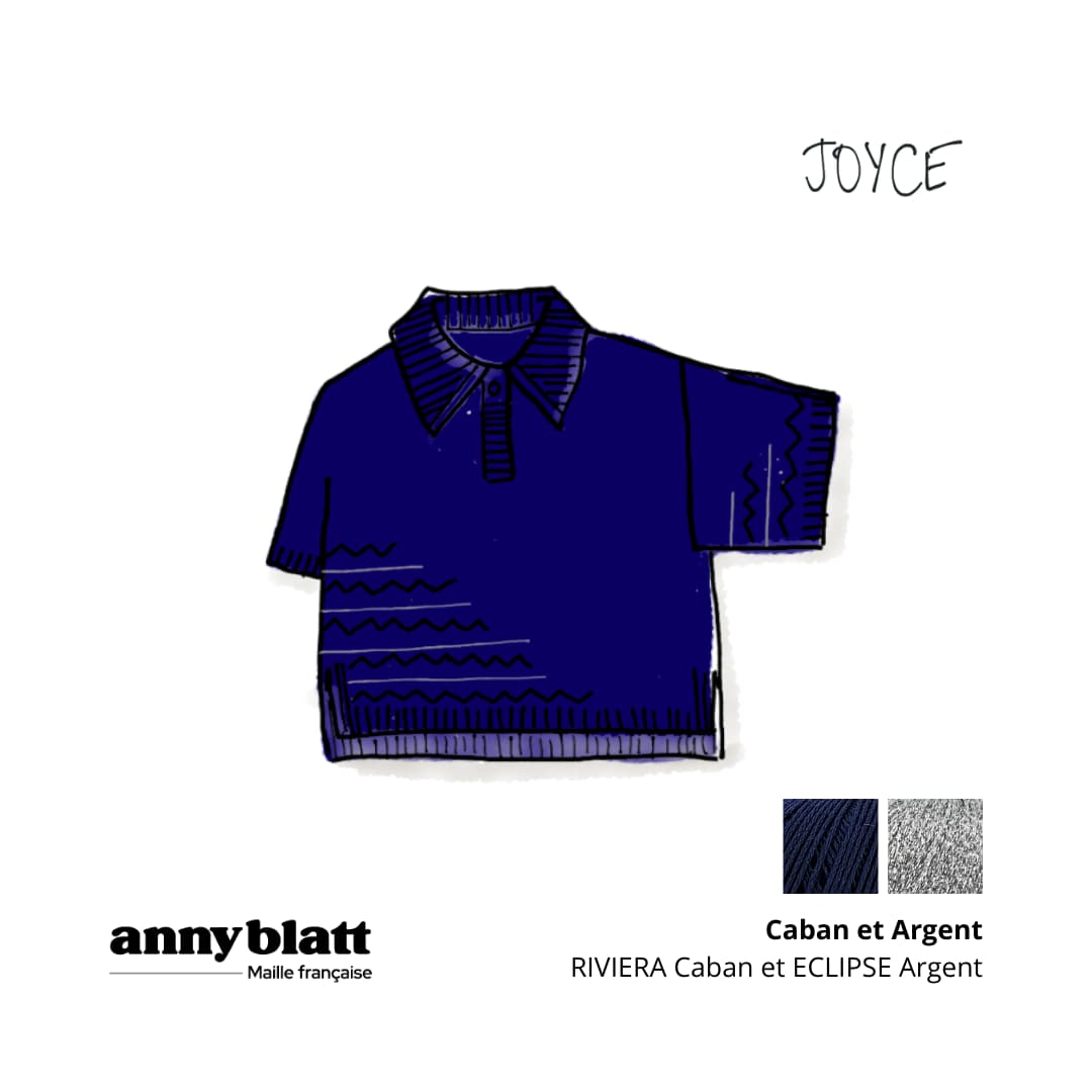 Anny Blatt Joyce polo kit maglia cotone