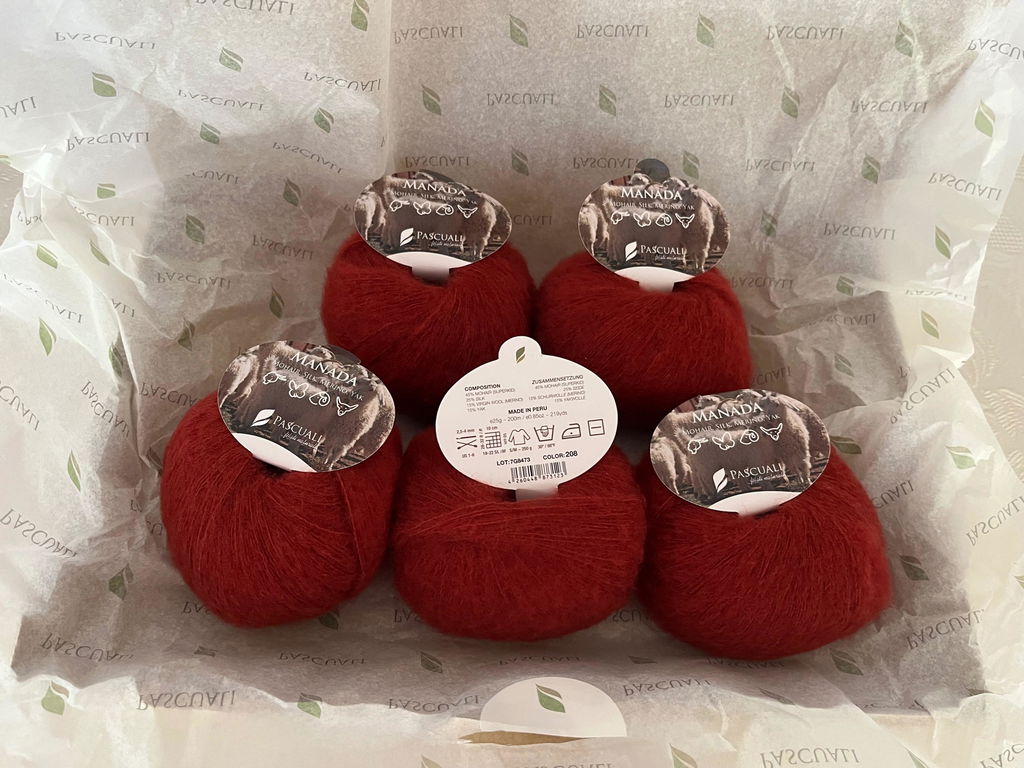 Pascuali Manada filato mohair yak seta