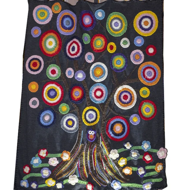 Gomitolorosa Arazzo Kandinsky opera lana 2021