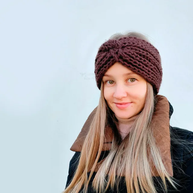 Pascuali One Ball Headband schema fascia lana
